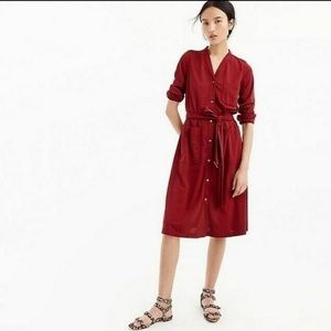 J.Crew Burgundy Dress